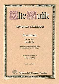 Giordani, T: Sonatinen 5 C-Dur + 6 D-Dur