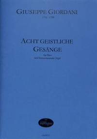 Giordani, G: 8 geistliche Gesänge