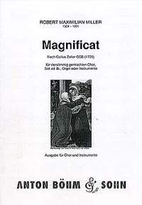 Miller, R: Magnificat nach Gallus Zeiler