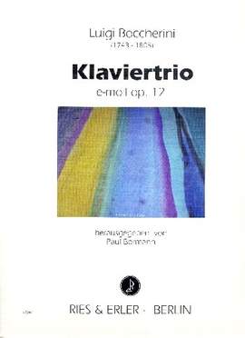 Boccherini, L: Trio e-moll op 12