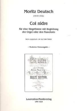 Deutsch, M: Col nidre