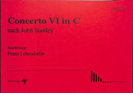Stanley, J: Concerto 4 in C