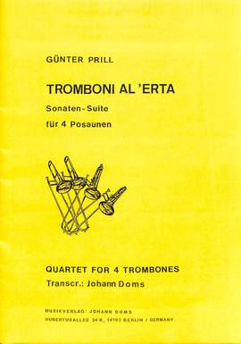 Prill, G: Tromboni al'erta Sonaten Suite