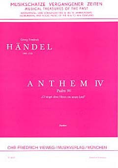 Handel, G F: Anthem 4 Psalm 96