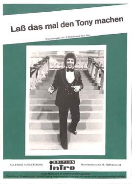 Marshall, T: Lass das mal den Tony machen