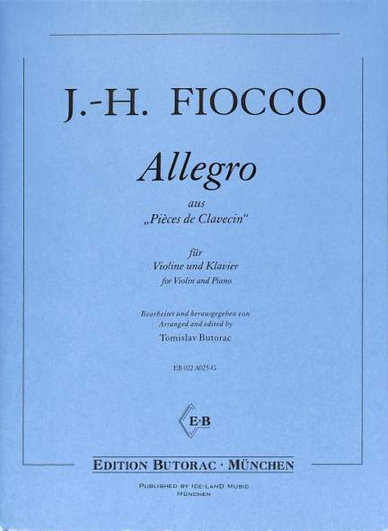 Fiocco, J: Allegro