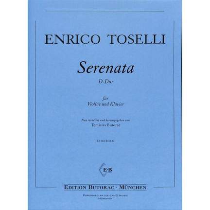 Toselli, E: Serenata D-Dur D major