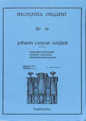 Vogler, J C: Choralbearbeitungen