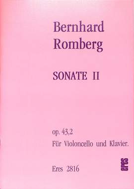 Romberg, B: Sonate 2 C-Dur op 43/2