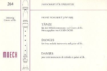 Schubert, F: Tänze