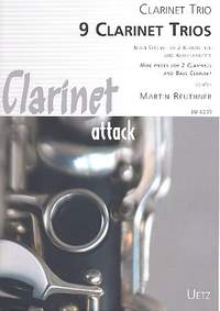 Reuthner, M: 9 Clarinet Trios