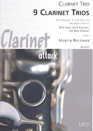 Reuthner, M: 9 Clarinet Trios