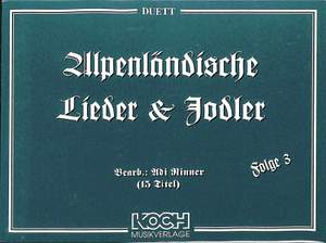 RINNER, A: Alpenländische Lieder + Jodler 3
