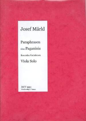 Maerkl, J: Paraphrasen für Viola über