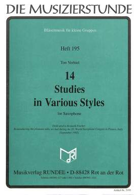 Verhiel, T: 14 Studies in various styles 195