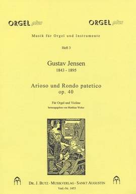 Jensen, G: Arioso und Rondo patetico op 40