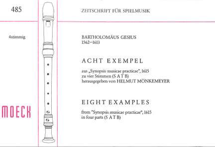 Gesius, B: 8 Exempel