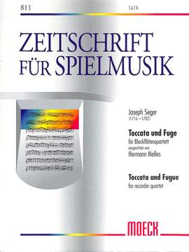 Seger, J: Toccata + Fuge
