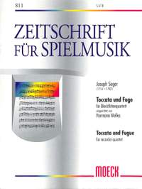 Seger, J: Toccata + Fuge