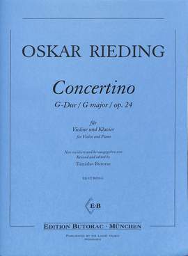 Rieding, O: Concertino G-Dur op 24
