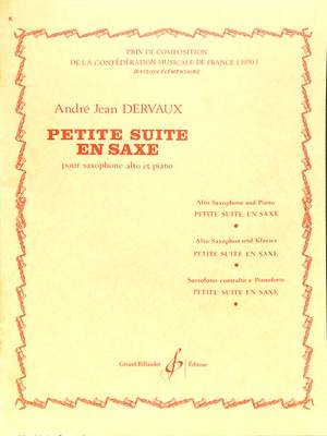 Dervaux, A: Petite Suite en saxe