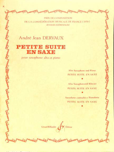 Dervaux, A: Petite Suite en saxe