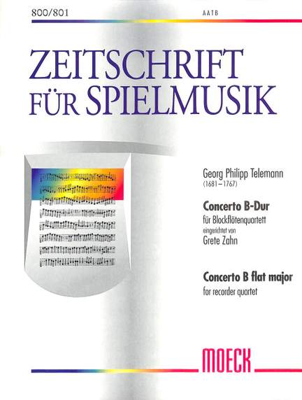 Telemann, G P: Concerto B-Dur