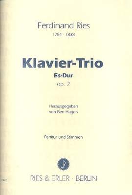 Ries, F: Trio Es-Dur op 2