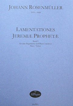 Rosenmueller, J: Lamentationen des Propheten Jeremia 1 Vol. 1