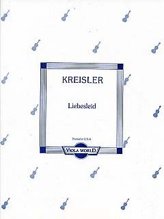 Kreisler, F: Liebesleid