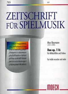 Baumann, M: Duo op 116