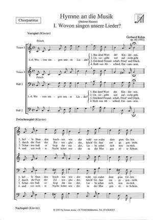 Rehm, G: Hymne an die Musik op 68