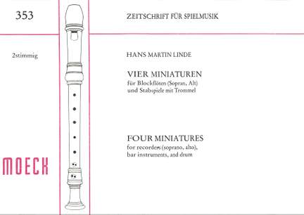 Linde, H: 4 Miniaturen