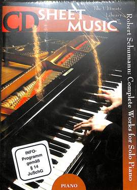 Schumann, R: Complete works for solo piano