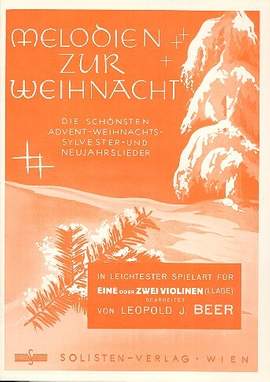 Beer, L J: Melodien zur Weihnacht