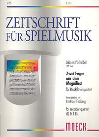 Freiberg, I: 2 Fugen aus Pachelbels Magnificat