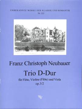 Neubauer, F K: Trio D-Dur op 3/2 223