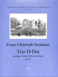 Neubauer, F K: Trio D-Dur op 3/2 223