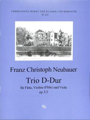 Neubauer, F K: Trio D-Dur op 3/2 223