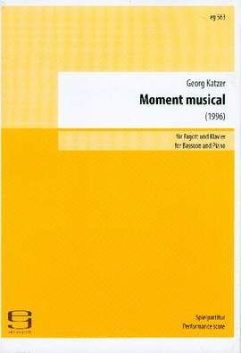 Katzer, G: Moment musical