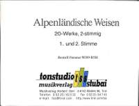 RINNER, A: Alpenländische Weisen