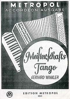 Winkler, G: Meisterschaftstango