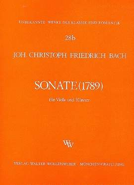 Bach, J C F: Sonate D-Dur