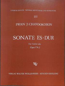 Sonate Es-Dur op 3/2