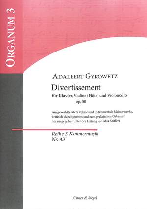 Gyrowetz, A: Divertissement OP 50