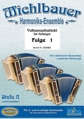 Michlbauer, F: Harmonika Ensemble 1 Stufe A Vol. 1