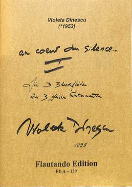 Dinescu, V: Au coeur de silence 1