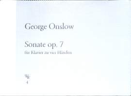 Onslow, G: Sonate e-moll op 7