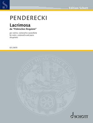 Penderecki, Krzysztof: Lacrimosa