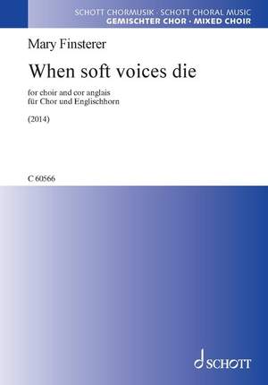 Finsterer, Mary: When soft voices die